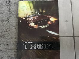 Triumph TR6 Verkaufsprospekt 12 Seiten, März 1970