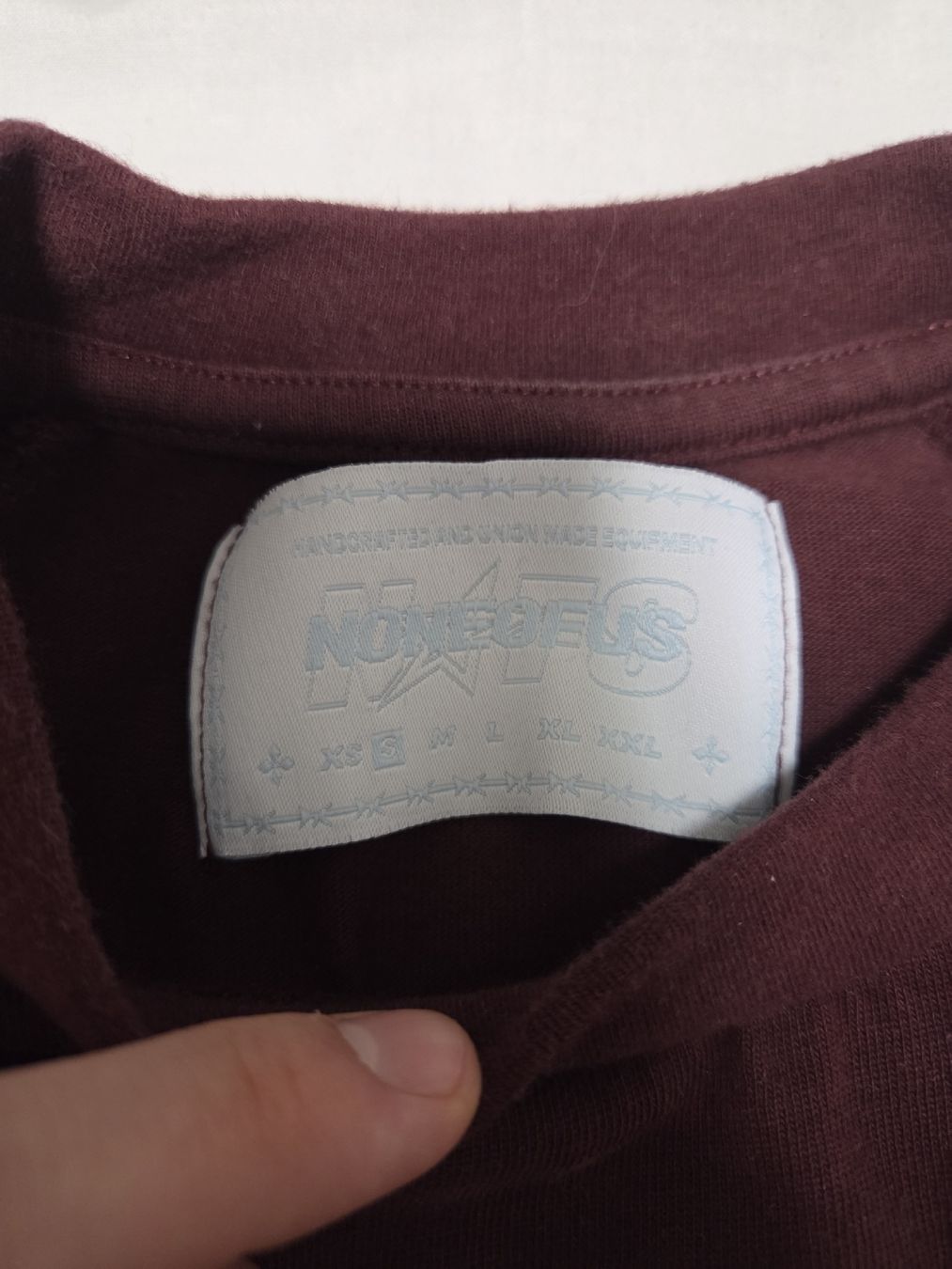 Pullover & Sweatshirts: NONEOFUS Langarmshirt, Gr. S Burgunderrot – Neu (gemäss Beschreibung) aus Zollikofen von Vintageforyou 2