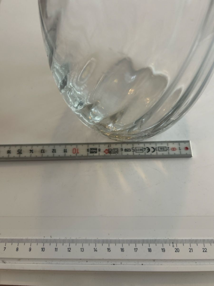 Caraffe: Karaffe Glas transparent mit Schliffstopfen(I25) – Usato da Neuenhof venduto da SchnaeppliAllerlei 3