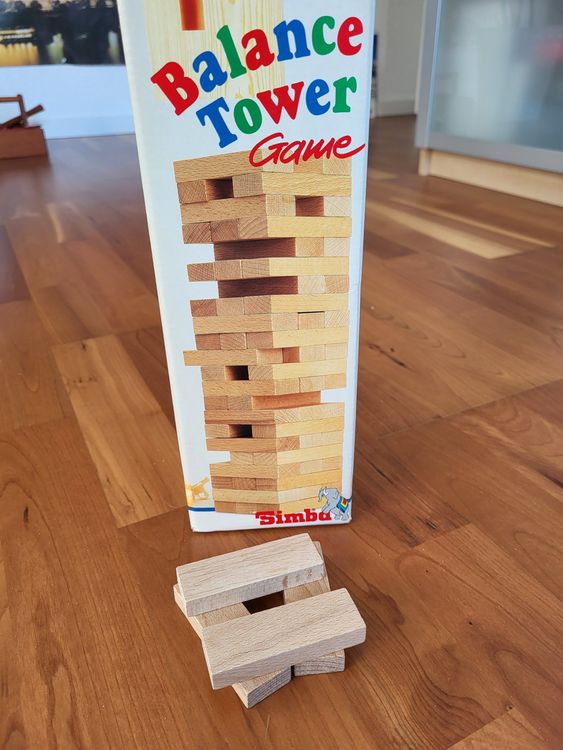 Simba Balance Tower aus Holz - das Original (Neu und originalverpackt ...