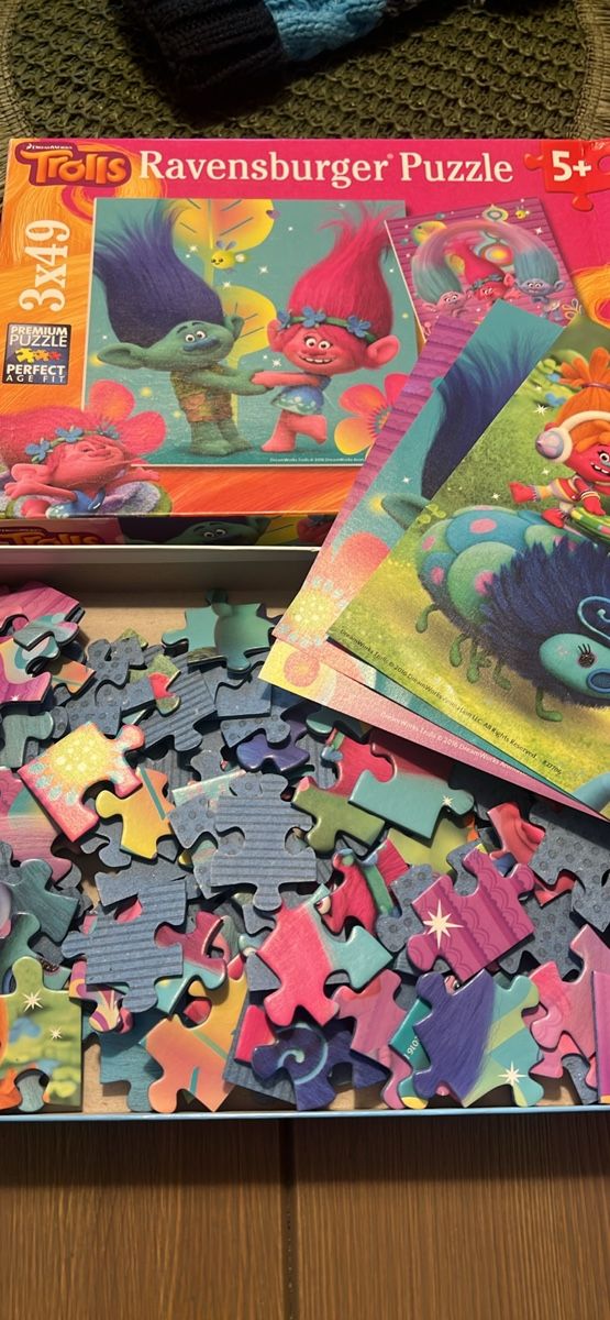 Ravensburger Puzzles: Ravensburger Puzzle Trolls 3x49 Teile! – D'occasion à Seon par Sunny-Schmuck78 1