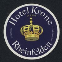 Kofferaufkleber Rheinfelden, Das Hotel K