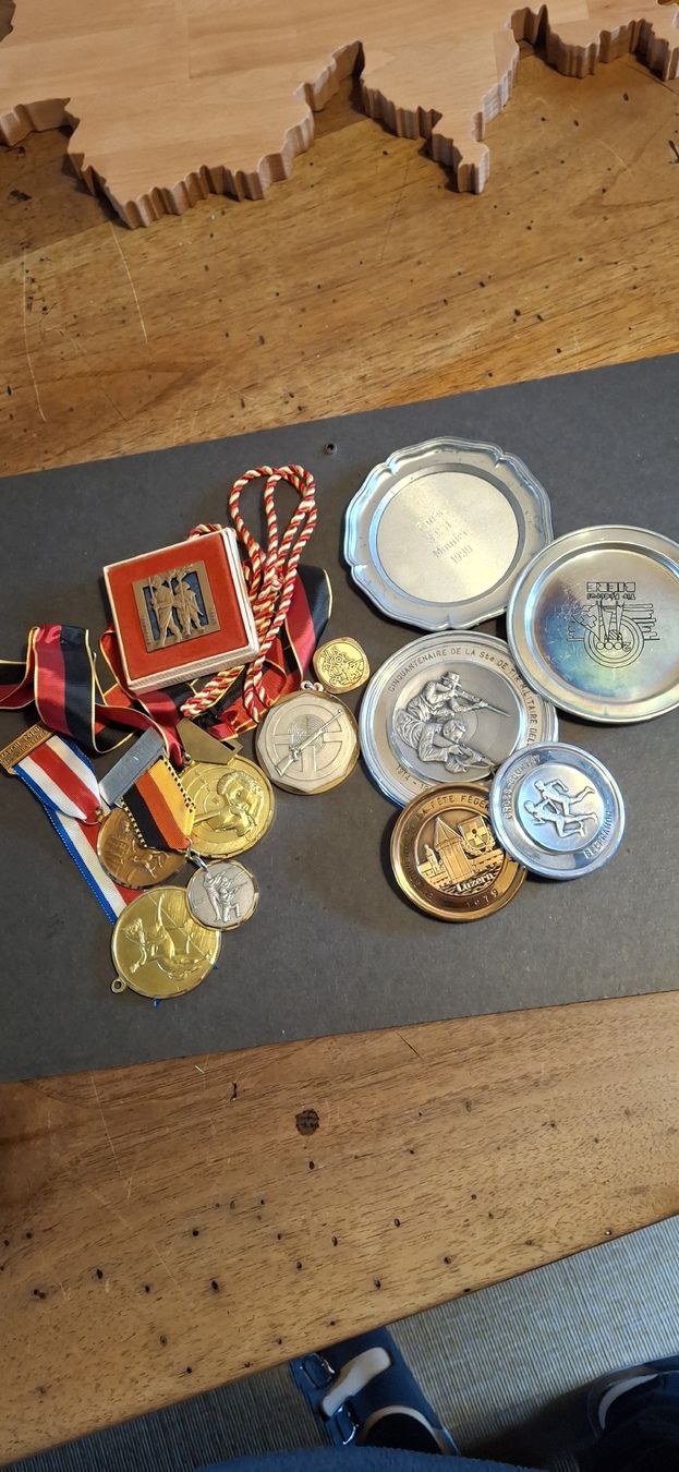 Medaglie: Lot de médailles et trophées  – Usato da Mont-sur-Lausanne venduto da bovary13