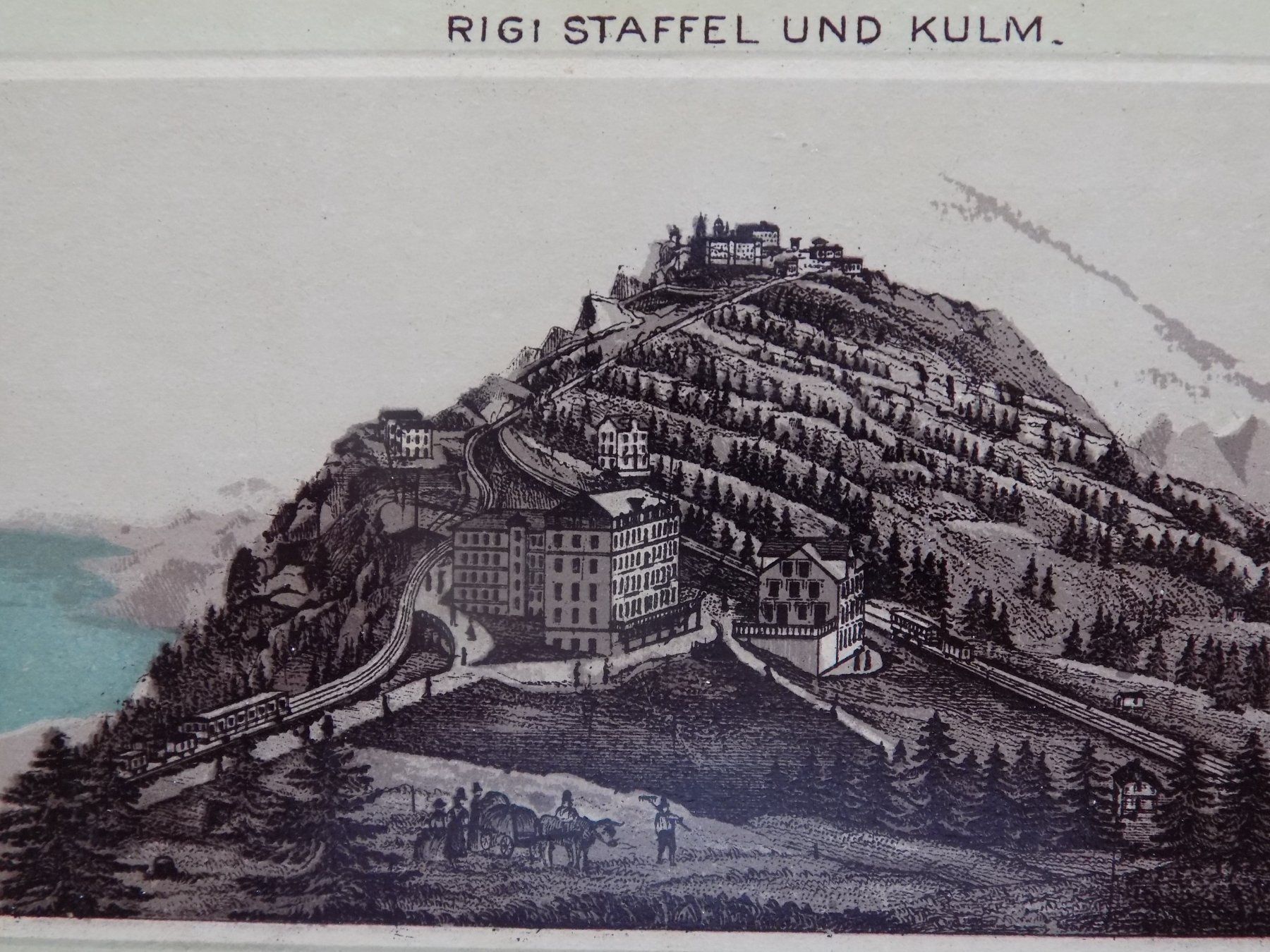 Incisioni: Rigi Staffel und Kulm – Usato da Risch venduto da Antikfee 5