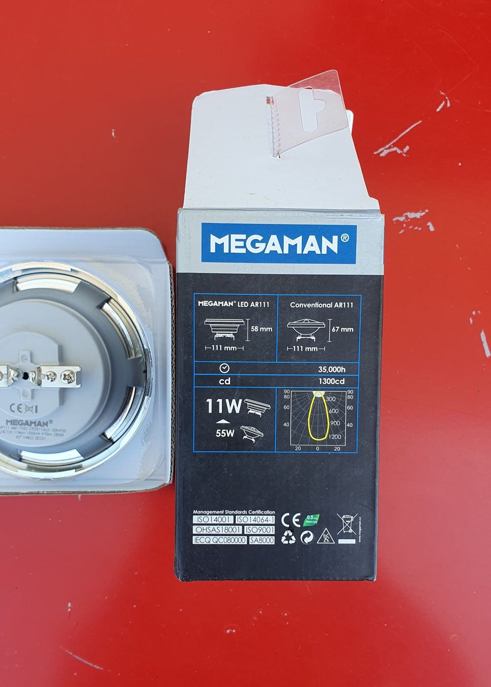 Lampade: Megaman Dimmable LED reflector AR111 – Nuovo e nell'imballaggio originale da Servion venduto da meno999 3