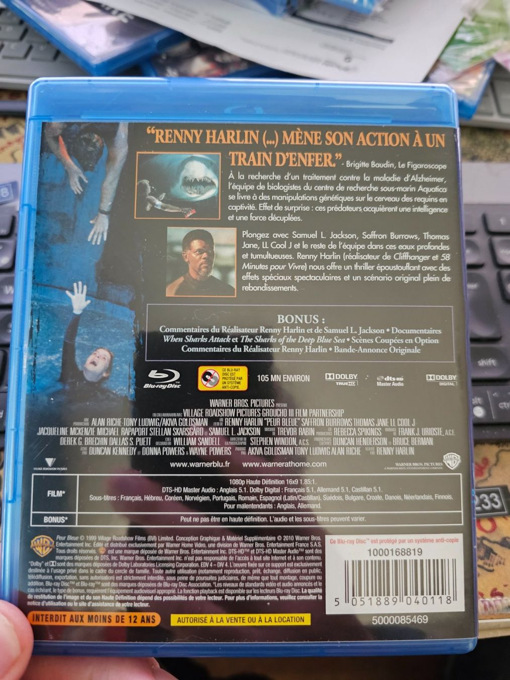 Alle DVDs: Peur bleue (1999) - Blu-ray – Gebraucht aus Semsales von __Florian__ 2