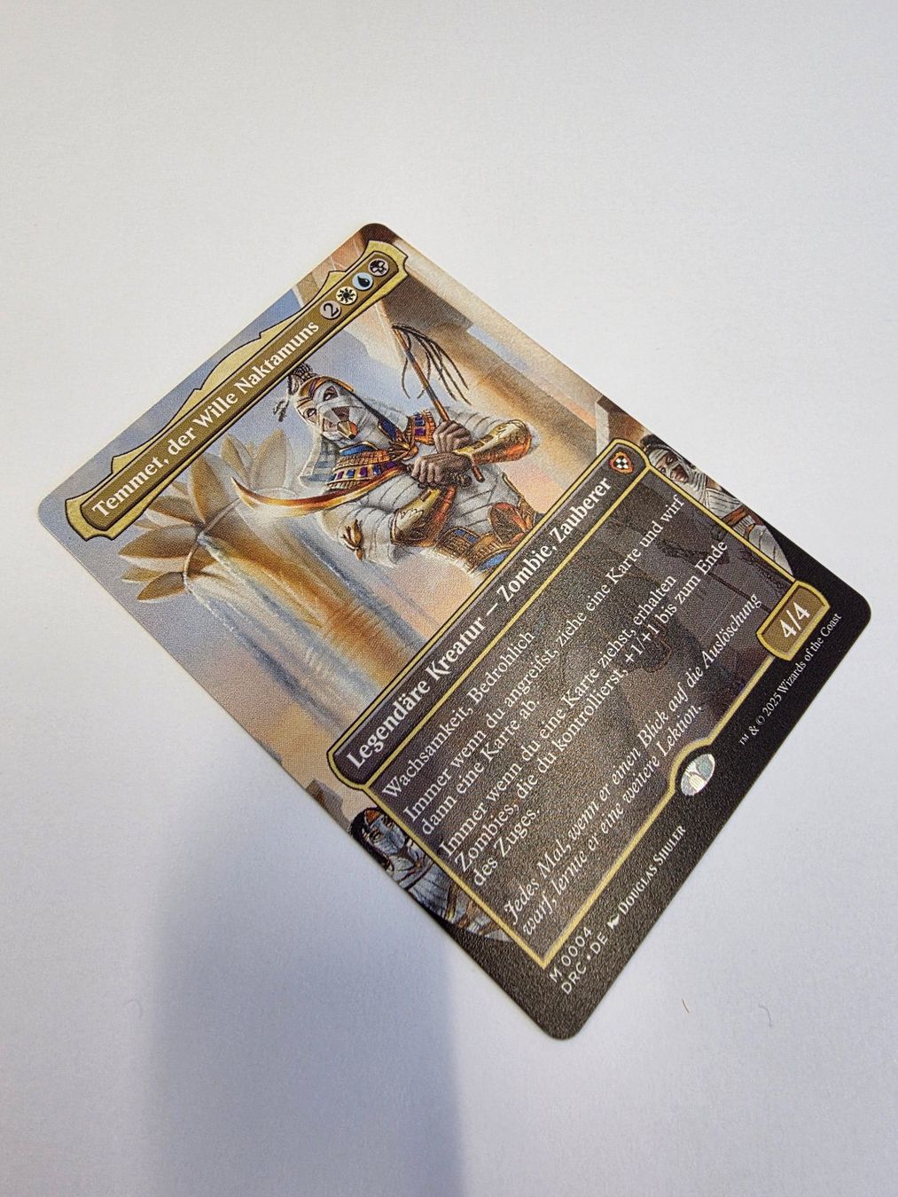 Magic The Gathering Cartes à collectionner: MTG -Commander: Ätherdrift (DRC)- Karte: Temmet – Neuf (Voir description) à Mörigen par Gadgeteer 1
