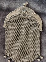 Antike Geldbörse Silber Jugendstil Art Nouveau