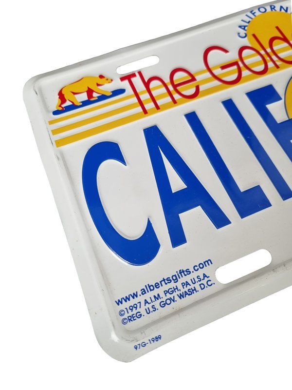 Schilder: ALBERT ELOVITZ INC. Blechschild California – Gebraucht aus Wangen b. Olten von Restwert_Wangen 1