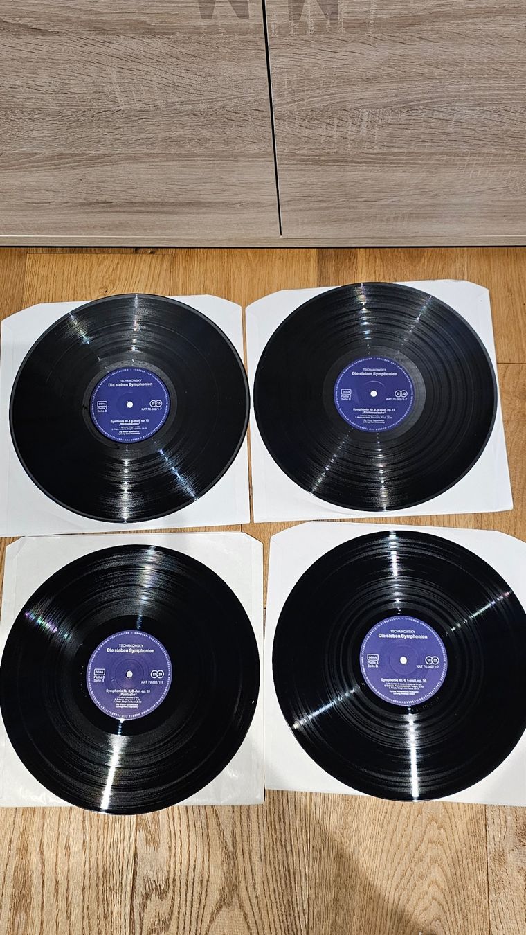 Schallplatten: Tchaikowsky - Sieben Symphonien - Vinyl Schallplatten Box – Gebraucht aus Sirnach von windrad65 5