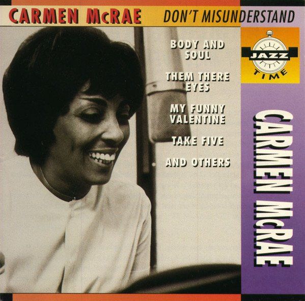 CD: Carmen McRae – Don't Misunderstand – Usato da Sargans venduto da Soraya3