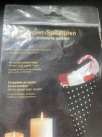SPITZTÜTEN Popcorntüten Verpackung Dreiecktüten 20Ex.neu/OVP