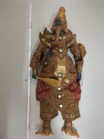 Alte burmesische Marionette, Handpuppe, Rarität, Asien Deko