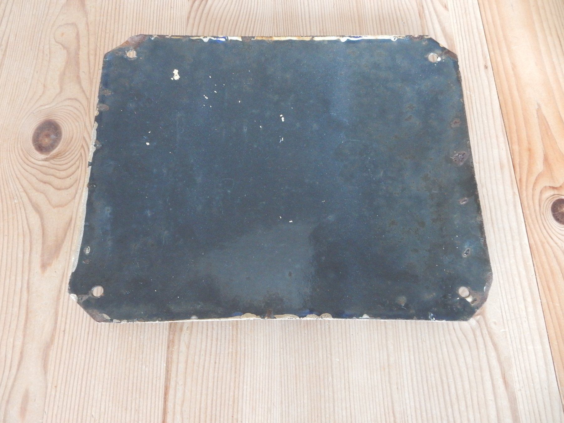 Schilder: Email Schild 25x20cm – Gebraucht aus Untervaz von FullFlap777 2