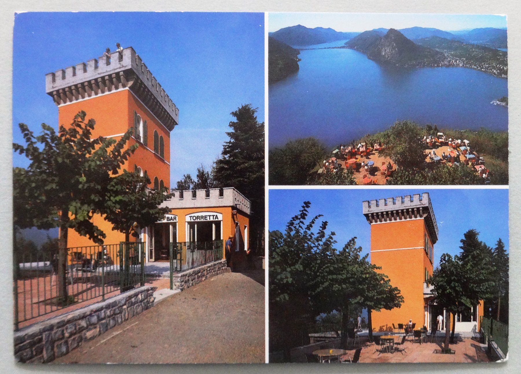 Cartoline postali: Monte Brè 933 m s.m., Caffé Bar Toretta – Usato da Fétigny venduto da Billy2miny