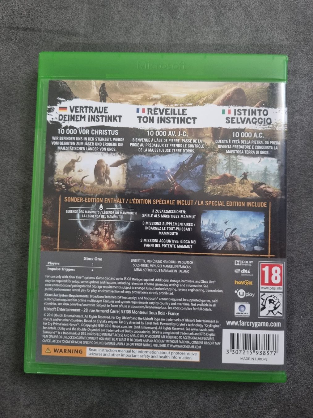 Microsoft Spiele: Far Cry Primal Special Edition Xbox One – Gebraucht aus Pollegio von Isaiaaaa96 1