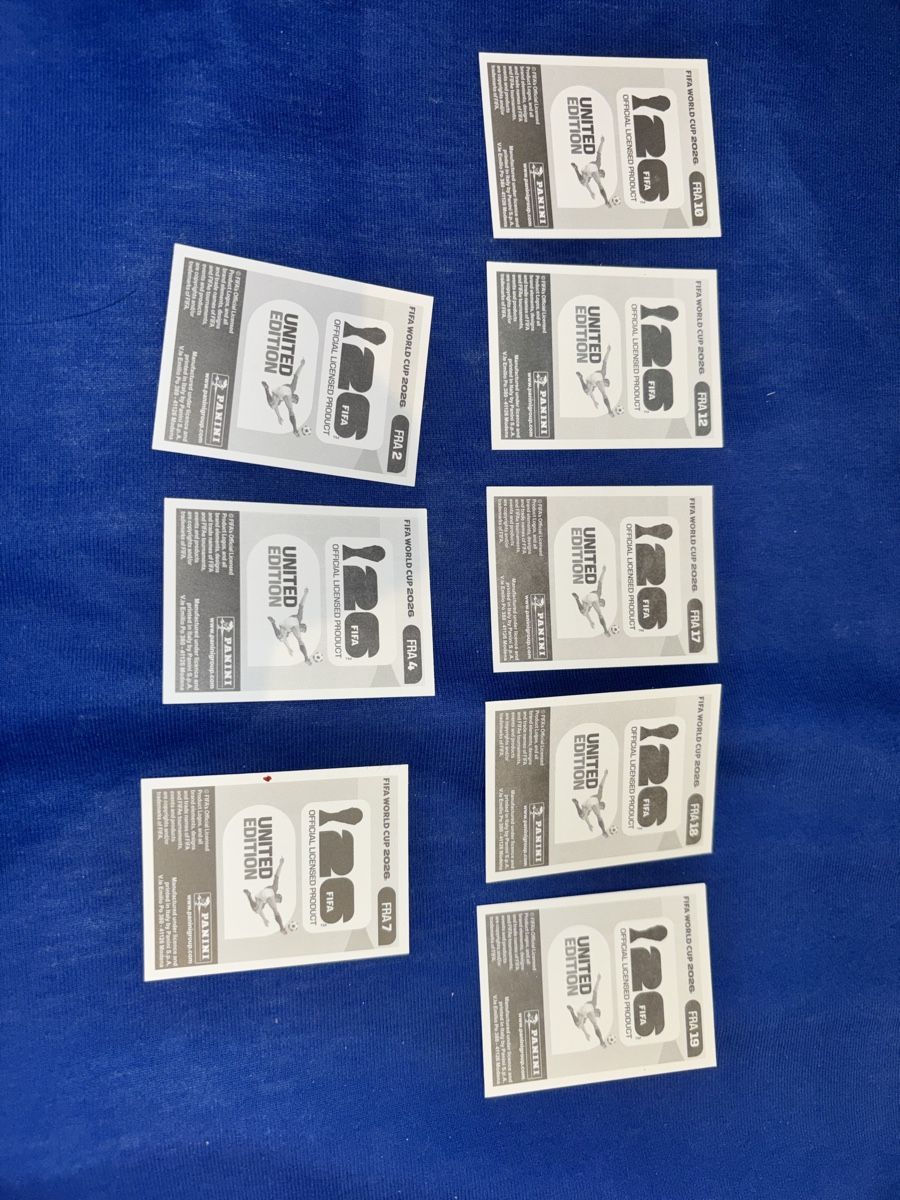 Panini Carte collezionabili: 8x frankreich team verschiedene panini – Nuovo (secondo la descrizione) da Olten venduto da Melxnie_46 1