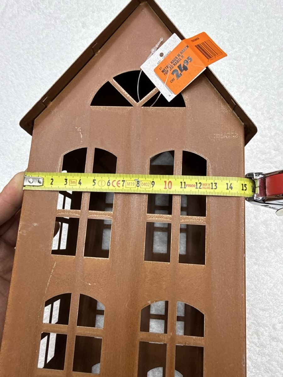 Alle Dekorationen: Maison décorative en métal marron – Neu und originalverpackt aus Chenens von anasantos90 6