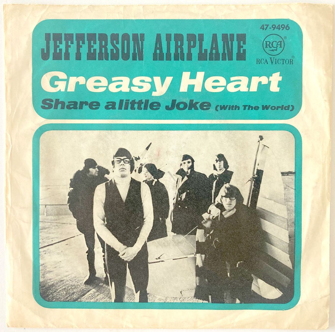 Dischi in vinile: JEFFERSON AIRPLANE - GREASY HEART – Usato da Bottens venduto da hotter-than-hell 1