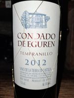 Condado de eguren tempranillo 2012