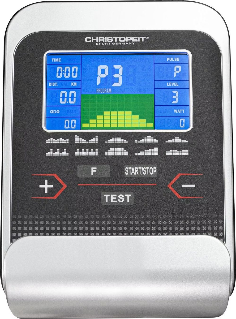 Hometrainer: Christopeit Crosstr Erg. AX 8000 – Usato da Neuchâtel venduto da con_vgg8 2