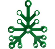 LEGO Pflanze Blätter Green 6 x 5 (2417)