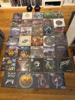 34 LP Heavy Metal Sammlung Helloween Sanctuary Iron Maiden