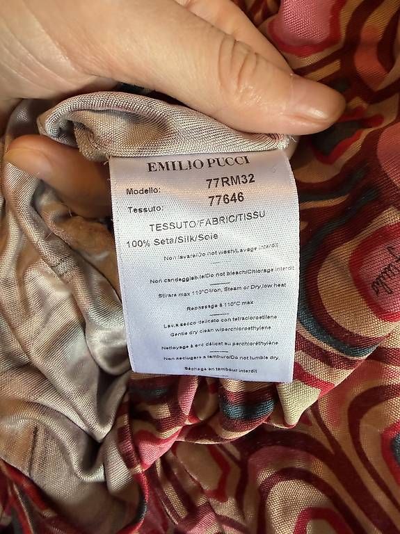 Blusen: Emilio Pucci 100 % silk blouse – Gebraucht aus Pully von vik_2mrb 4
