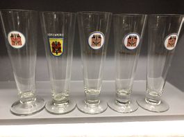 5 div. Stangen Feldschlösschen