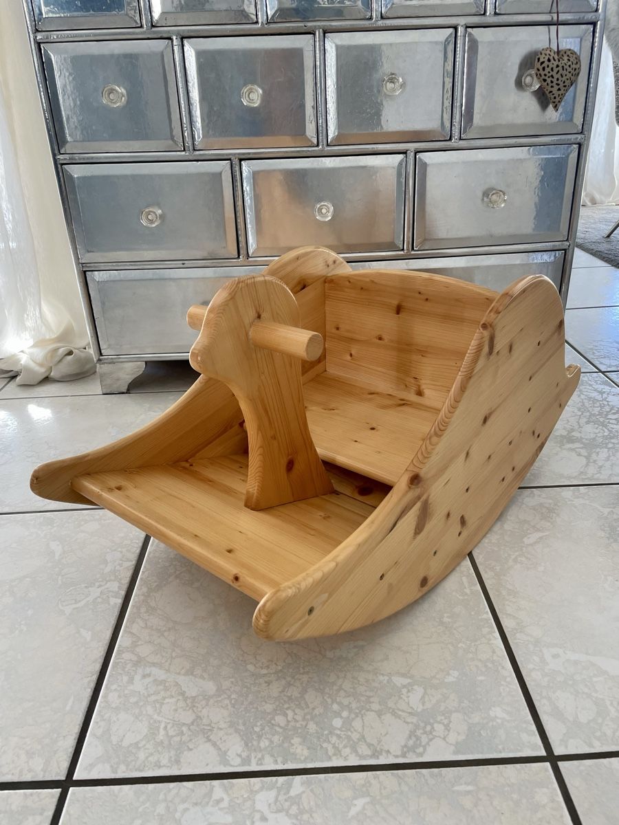 Altre altalene da giardino: Schaukelpferd massiv Holz – Usato da Bubendorf venduto da KaubkueRe 4