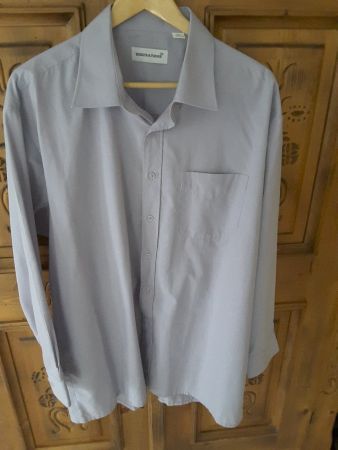 Herrenhemd langarm Gr. XXL (45/47)