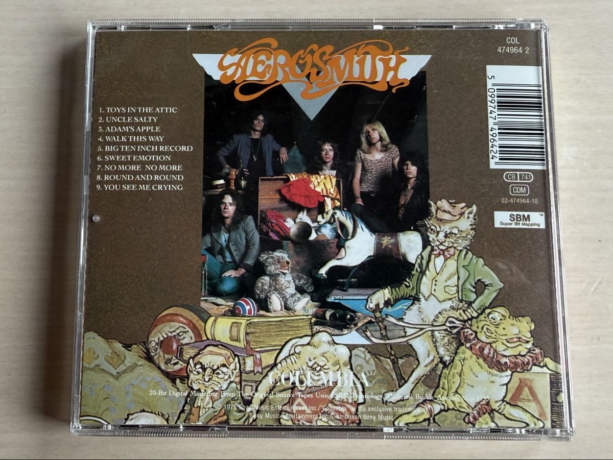 CD: Aerosmith - Toys in the Attic CD – Usato da Oberried Brienz venduto da Chyara 1