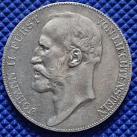 5 Kronen 1904 Liechtenstein Rare