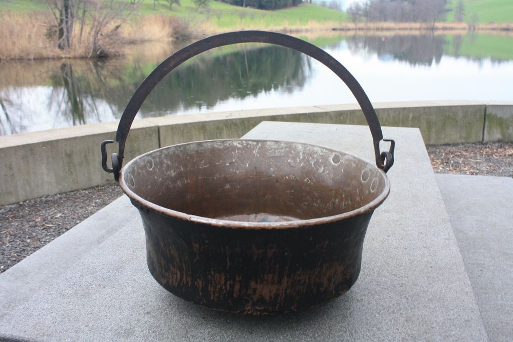 SiaBiced Kupferkessel 1,5 Liter – Traditionelles Design Für Tee & Heiße Getränke