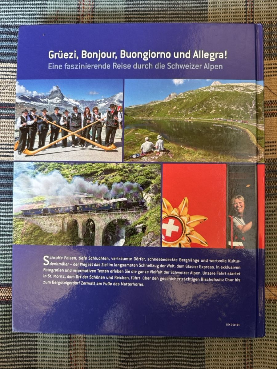 Libri: Glacier Express - Traumreise durch die Schweizer Alpen. (58) – Usato da Eschenz venduto da Belladog 1