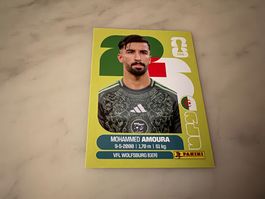 Panini FIFA Fussball WM 2026 Sticker Mohammed Amoura ALG 20