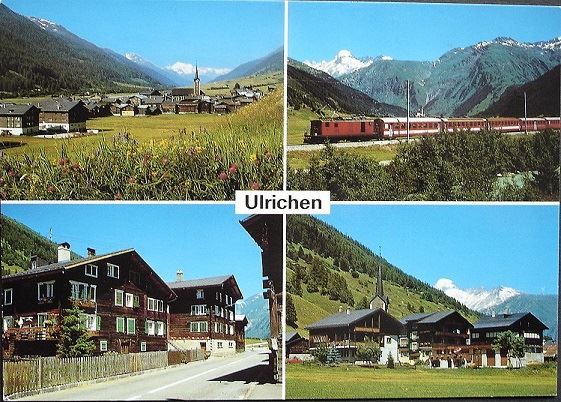 Cartes postales: ULRICHEN Bahn – D'occasion à Jona par philajona