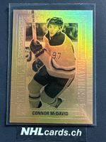 Connor McDavid NHL Gold Insert Card (2019)