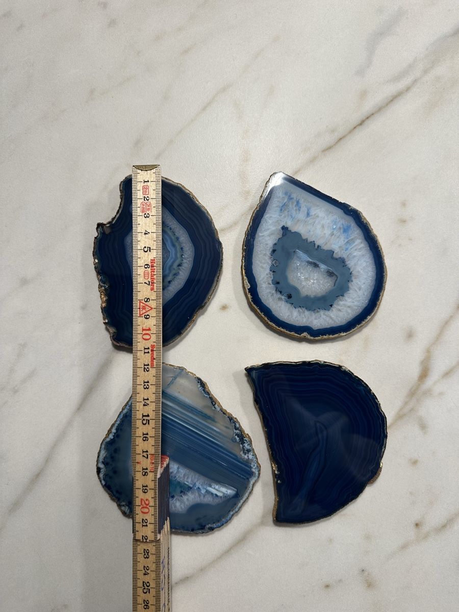 Alle Dekorationen: 4er Set Achat (Agate) Stein – Neu (gemäss Beschreibung) aus Küsnacht ZH von adr_669g 4