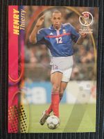 Panini Wm 2002 Thierry Henry Frankreich near Mint