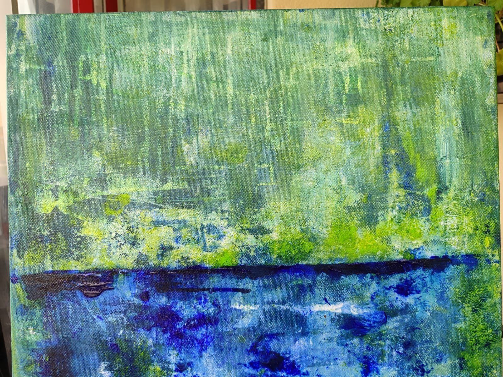 Dipinti: Gemälde, Acrylbilder, Abstrakte Kunst, Schweiz – Usato da Neuhausen venduto da MonoCeros 2