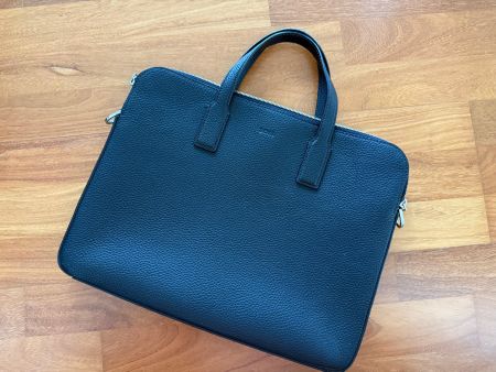 Laptoptasche Leder schwarz Marke BOSS (super Zustand)