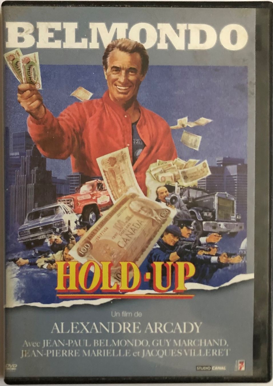 Tutti i DVDs: JEAN-PAUL BELMONDO - HOLD-UP – Usato da Poliez-Pittet venduto da Newtown-Records