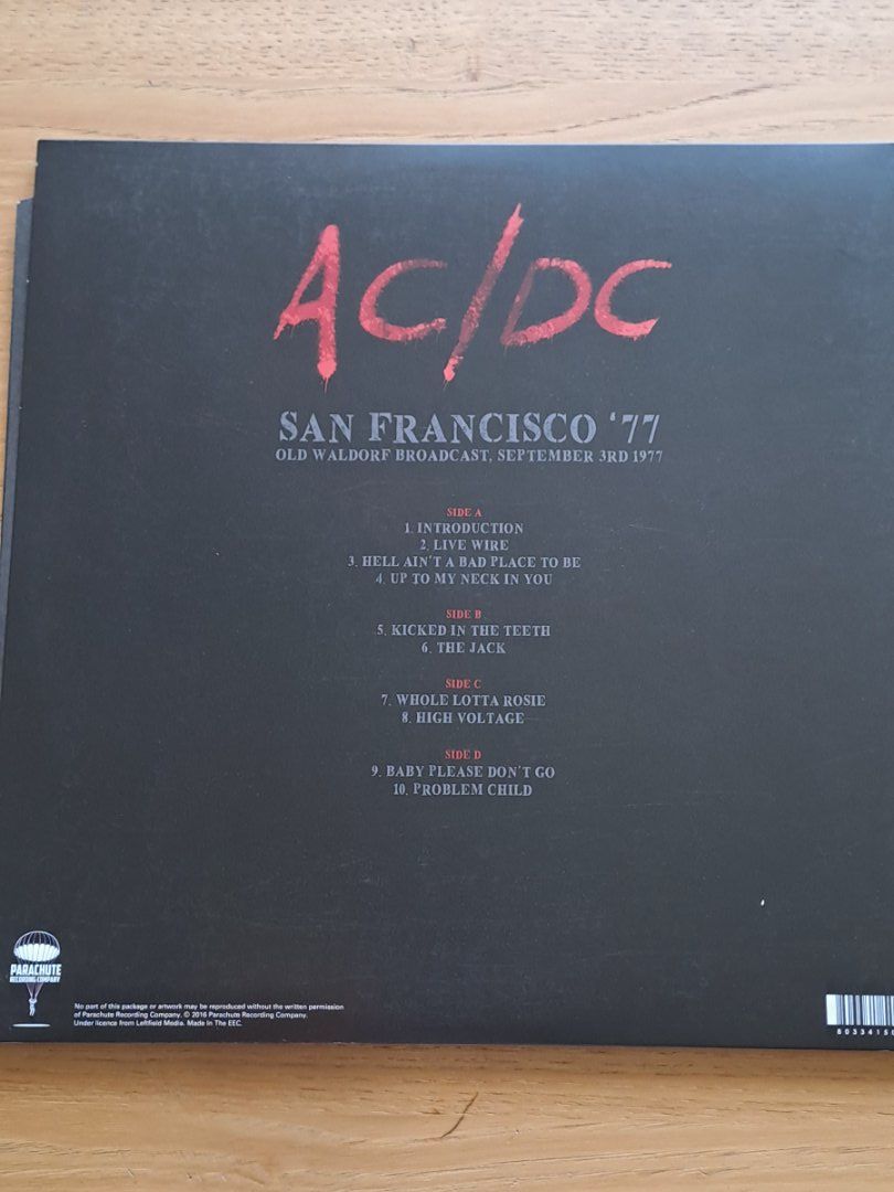 Vinyles: AC/DC DLP – Neuf (Voir description) à Bitsch par jajo79076 1