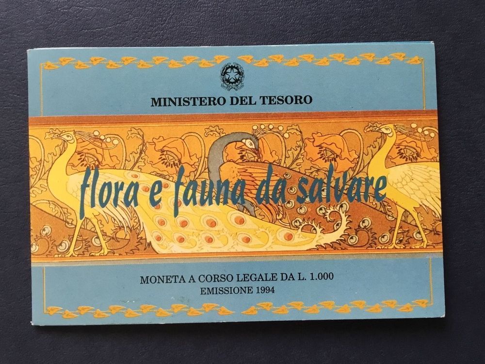 1000 Lire Flora e Fauna 1994 Kaufen auf Ricardo