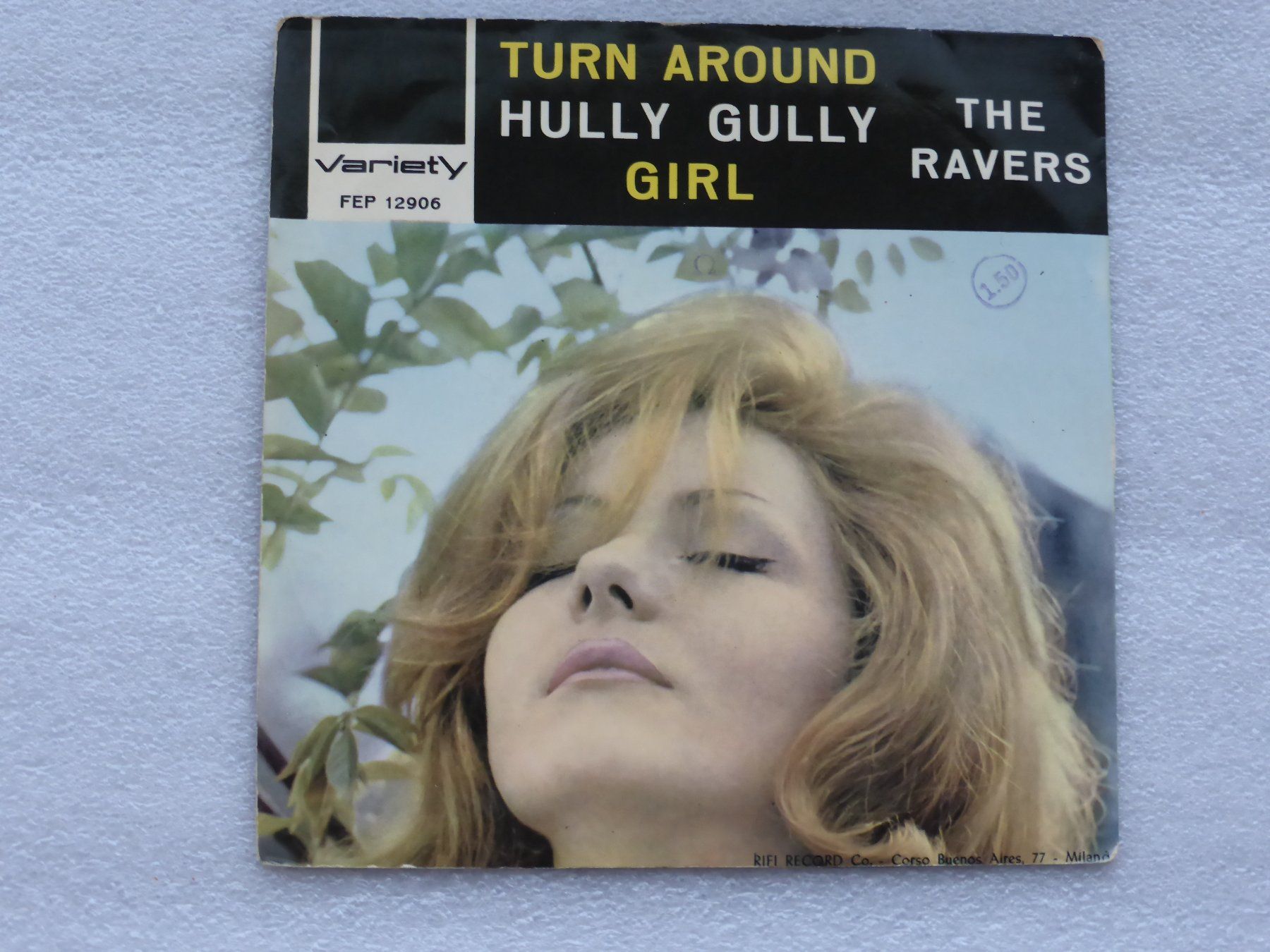 Dischi in vinile: Vinyl Single   EP  THE RAVERS – Usato da Küssnacht am Rigi venduto da Mondkinder 3