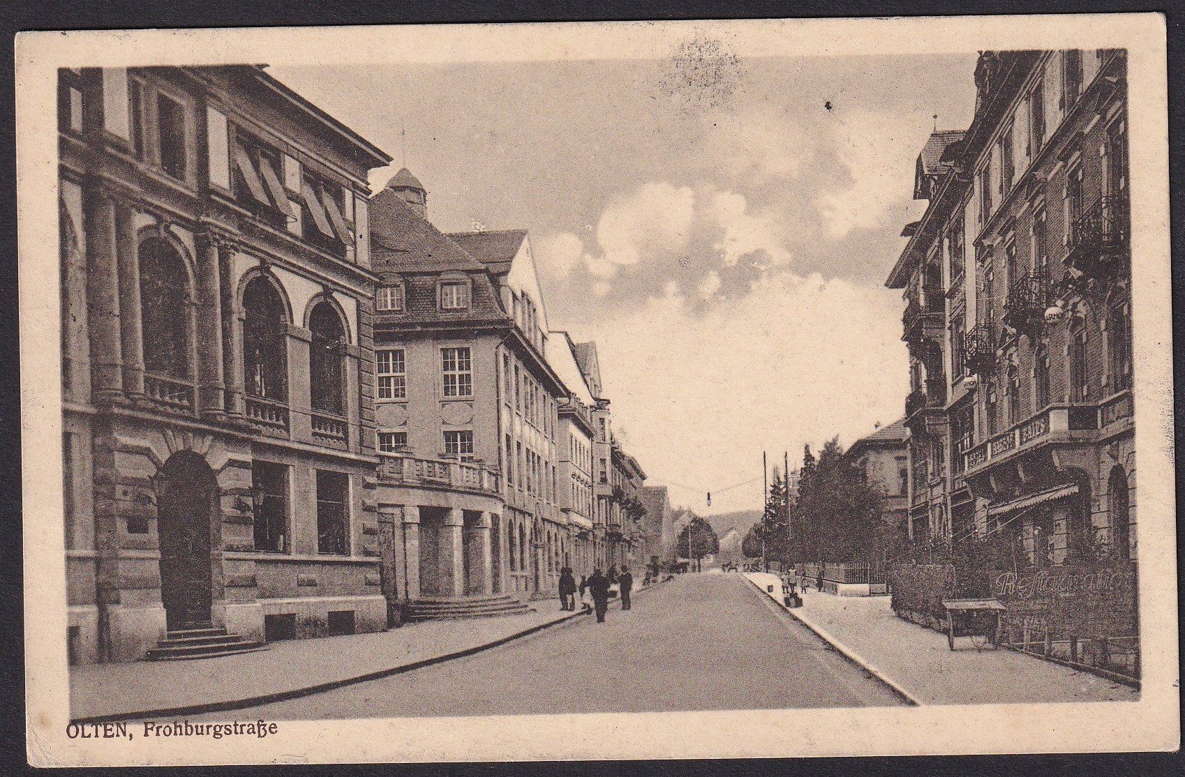 Cartoline postali: Olten Frohburgstrasse – Usato da Olten venduto da clotaldi