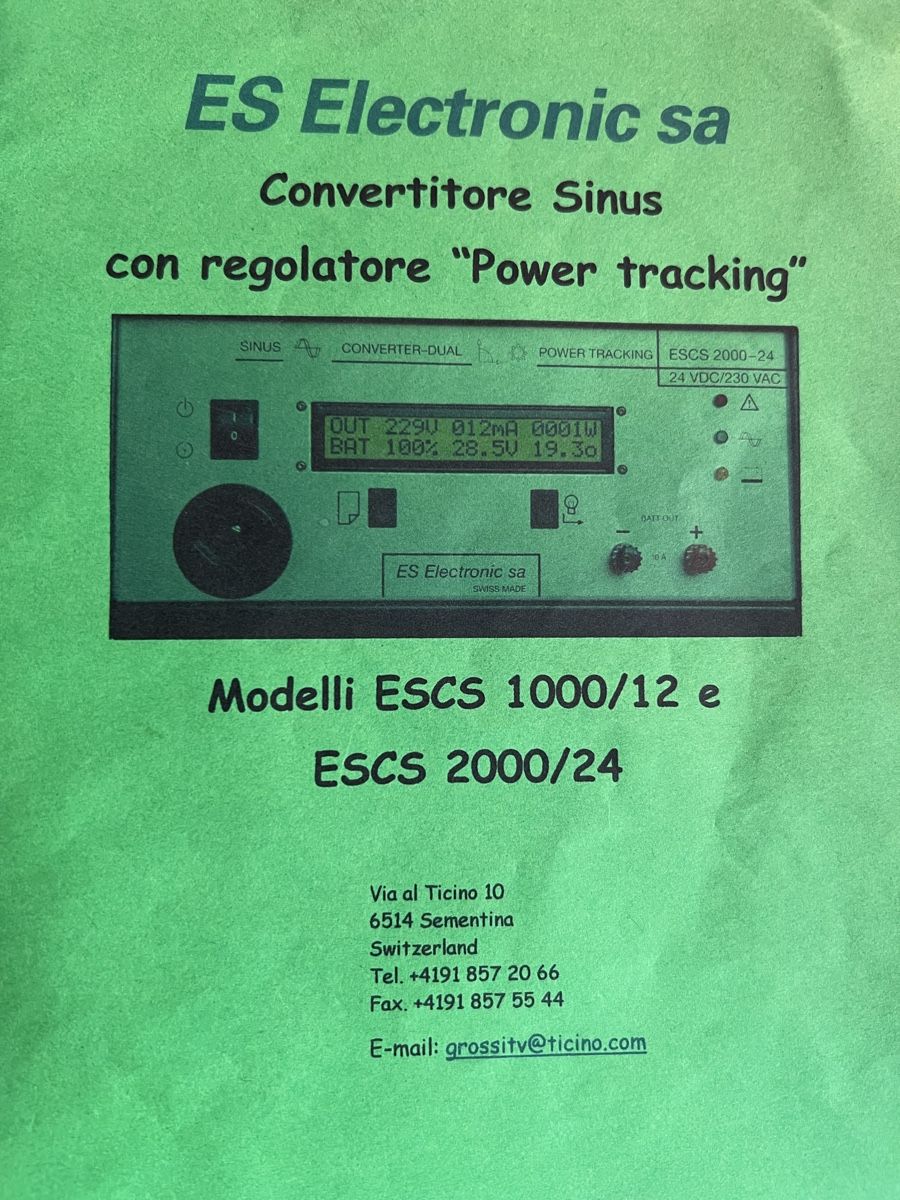 Wechselrichter: Inverter SINUS  x Baita o Rustico – Gebraucht aus Massagno von lin_f6l5 1
