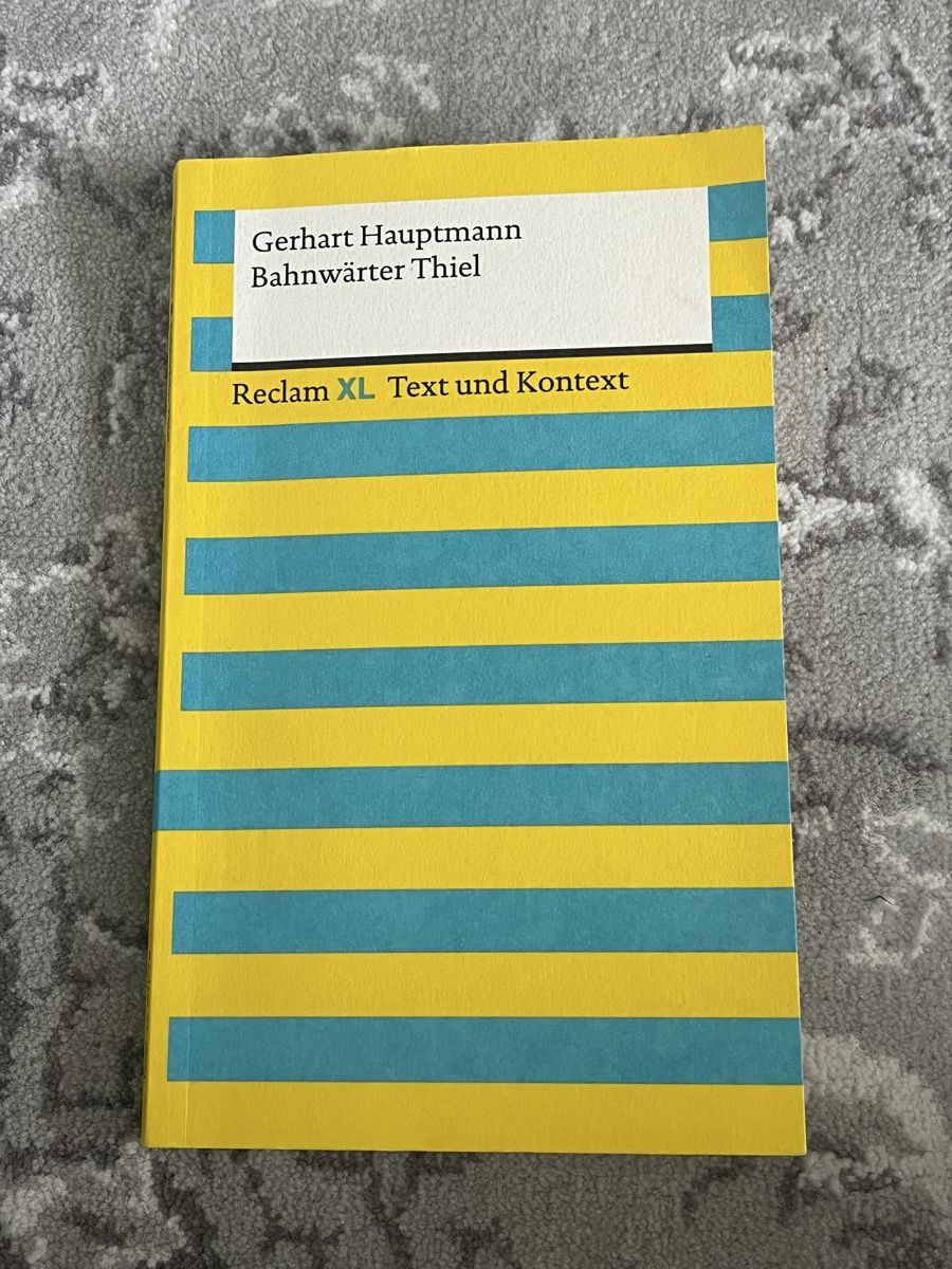 Libri: Bahnwärter Thiel - Gerhart Hauptmann – Usato da Gebenstorf venduto da ani_fj2g