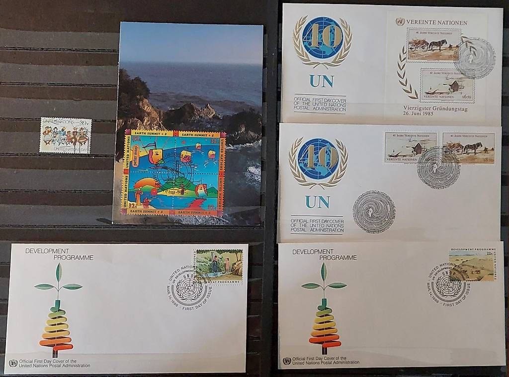 Tutti i francobolli: Nations Unies de New York, 60 articles – Usato da Saillon venduto da picav 2